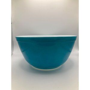 Vintage PYREX Primary Blue Mixing Bowl